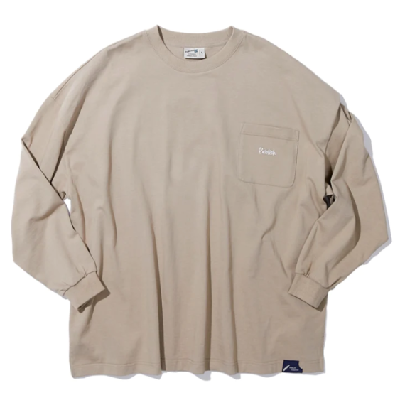 Publish Slash Pocket Logo LS Tee (3 Colours) 