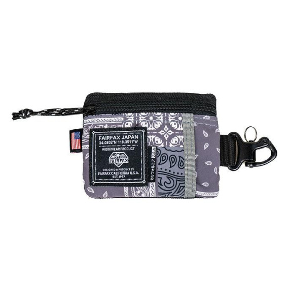 FairFax Patchwork Bandana Key Coin Pouch (3 colours)