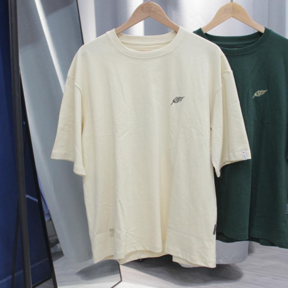 Editt Embroidered Tee With Printed Logo (2 colours)