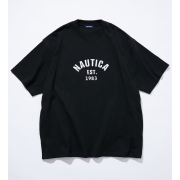 Nautica Japan 24SS Felt Patch Arch Logo Tee (4 Colors)