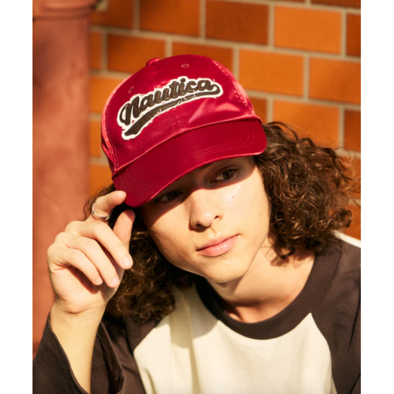 "預訂"  Nautica Nylon Satin Embroidered Cap (3 colours) 