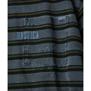 "預訂" Nautica Japan Garment Pigment Dyed Hidden Logo Multi Border L/S Tee (3 colours)