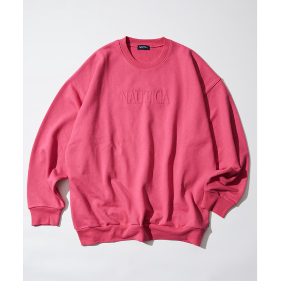 "預訂" Nautica Japan FW24 Stitch Small Logo Crewneck Sweatshirt (6 colours)