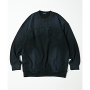 "預訂" Nautica Japan FW24 Garment Dyed Bleech Washed Arch Logo Crewneck Sweatshirt (4 colours)