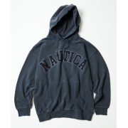 "預訂" Nautica Japan FW24 Garments Pigment Dyed Arch Logo Sweat Hoodie (4 colours)