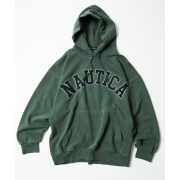 "預訂" Nautica Japan FW24 Garments Pigment Dyed Arch Logo Sweat Hoodie (4 colours)