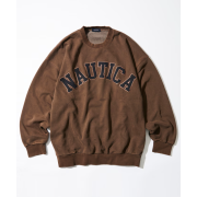 "預訂" Nautica Japan FW24 Garments Pigment Dyed Arch Logo Crewneck Sweatshirt (4 colours)