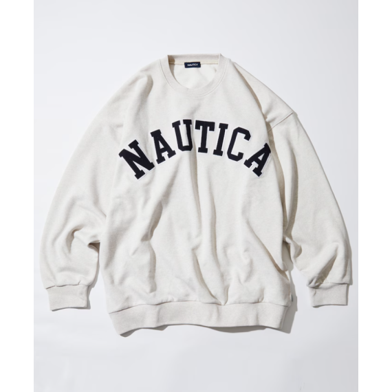 "預訂" Nautica Japan FW24 Arch Logo Crewneck Sweatshirt (4 colours)