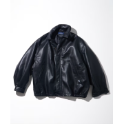 "預訂" Nautica Japan FW24 Vegan Leather Insulated Blouson (Black)