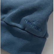 Nautica Japan Pigment Dyed Arch Logo Sweat Hoodie (Navy)