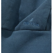 Nautica Japan Pigment Dyed Felt Patch Arch Logo Sweat Hoodie (3 Colors)