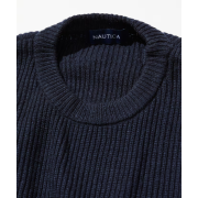 "預訂" Nautica Japan FW24 Nylon Lambswool Pullover Sweater (2 colours)