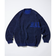 "預訂" Nautica Japan FW24 Chenille Yarn Jaquard Logo Pullover Sweater (2 colours)